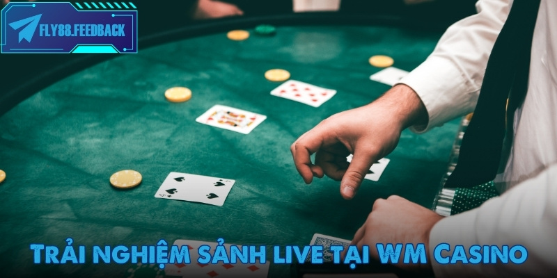WM Casino – Sảnh live casino chuẩn quốc tế dành cho người chơi chuyên nghiệp Dealer tại WM Casino vận hành phiên chơi với quy trình chia bài minh bạch